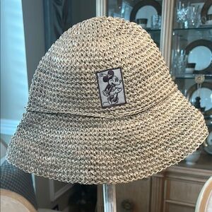 Disney Minnie Mouse Straw Bucket Hat